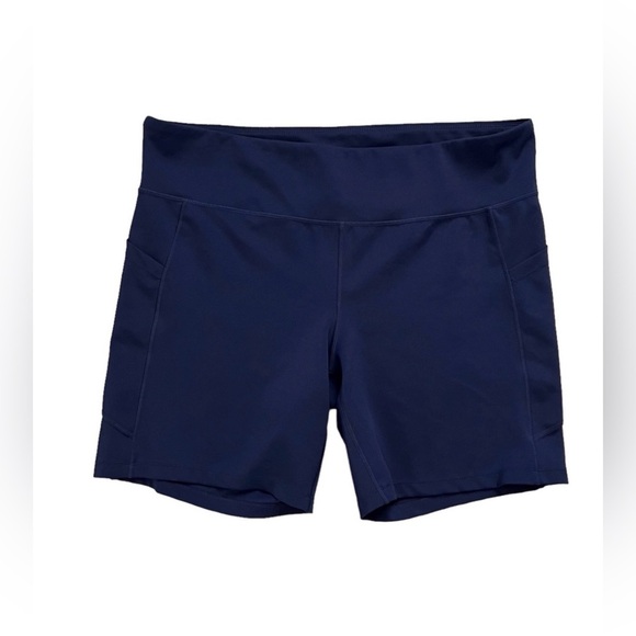 Women’s Navy New Balance bike exercise shorts 2XL - Picture 3 of 10